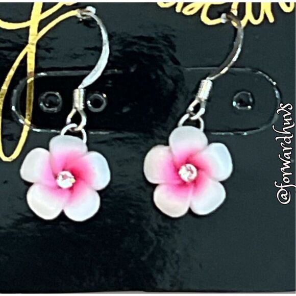 Bundle Sale 3 for $15 | Jennibeans Fimo Clay Hawaiian Earrings - Picture 3 of 7